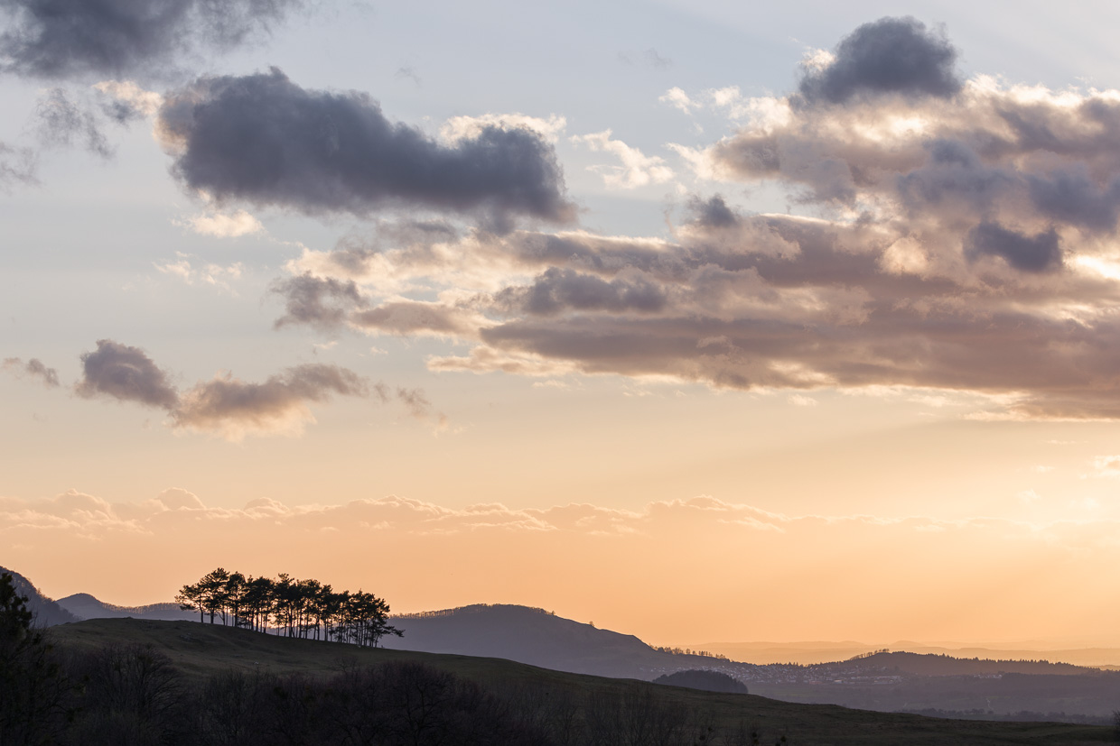 Abendstimmung am Hohenbol