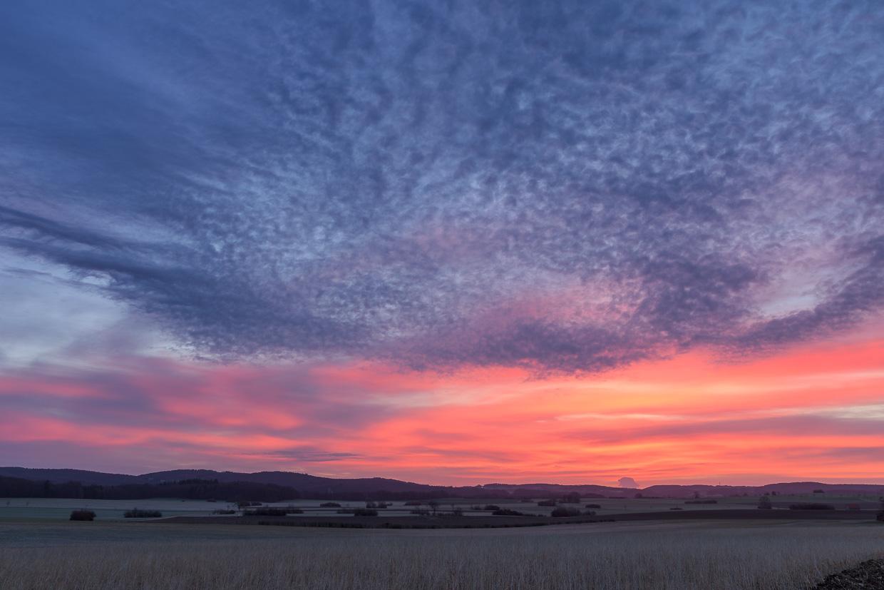 Morgenhimmel bei Grabenstetten
