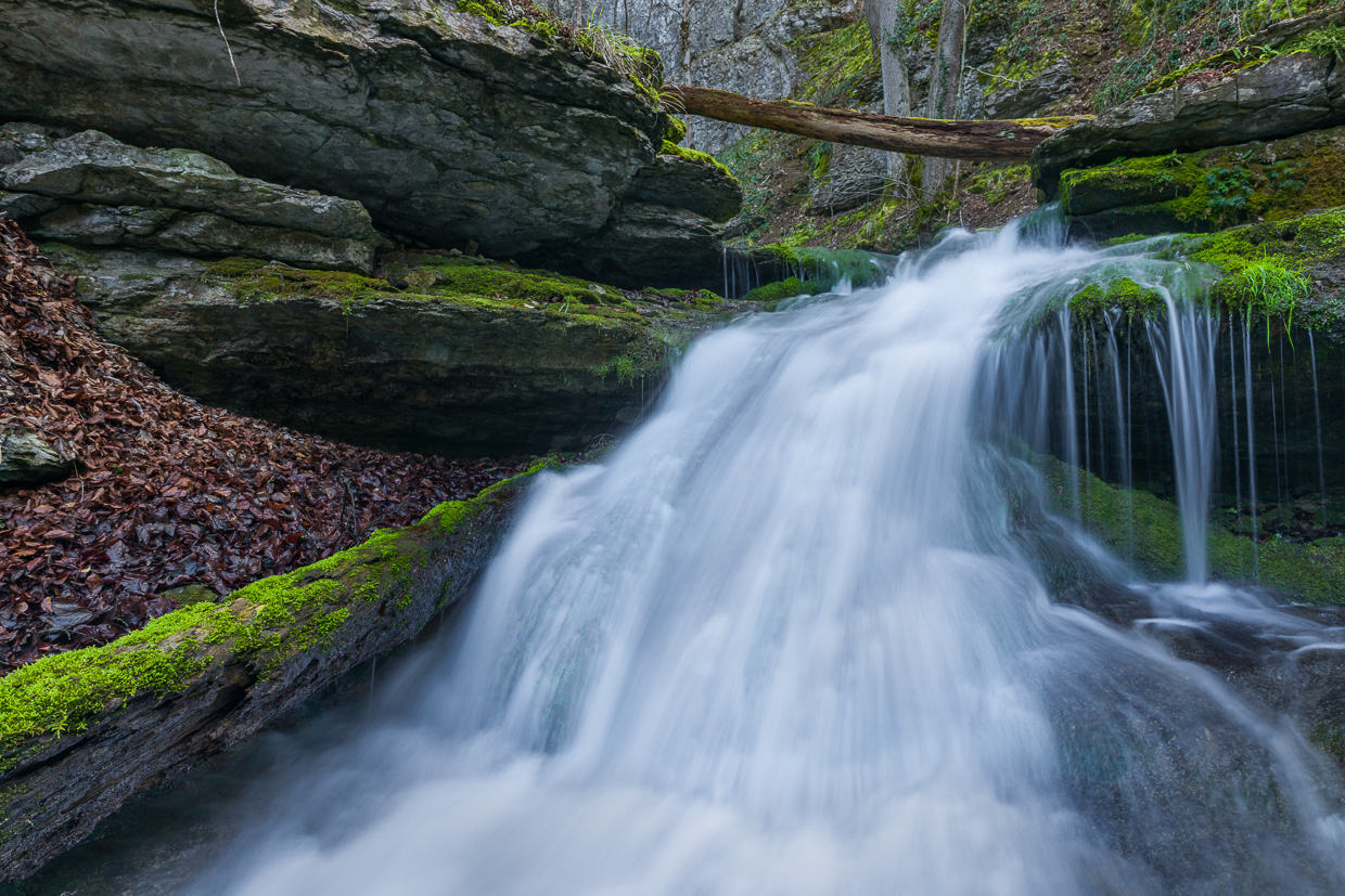 Wasserfall an der Elsach
