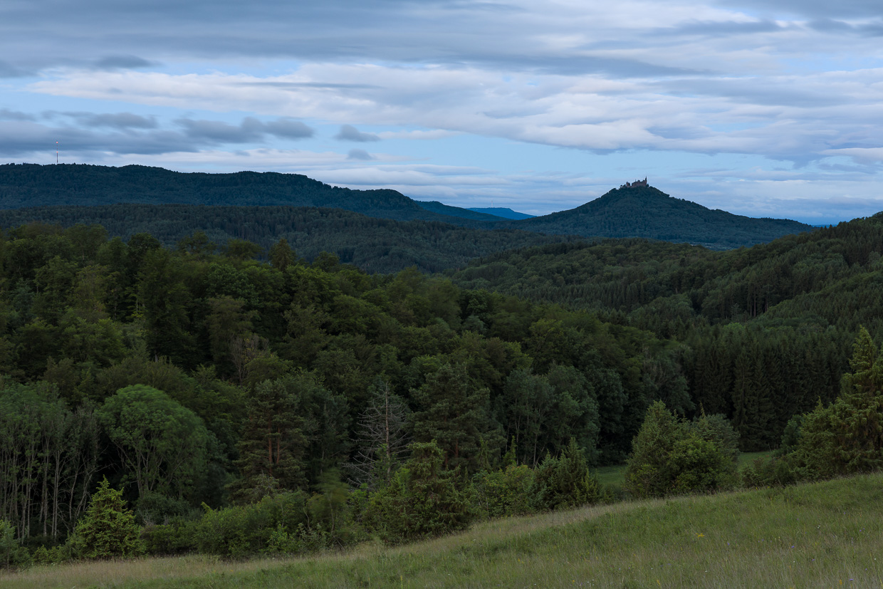 Blick von der Beurener Heide Richtung Hohenzollern