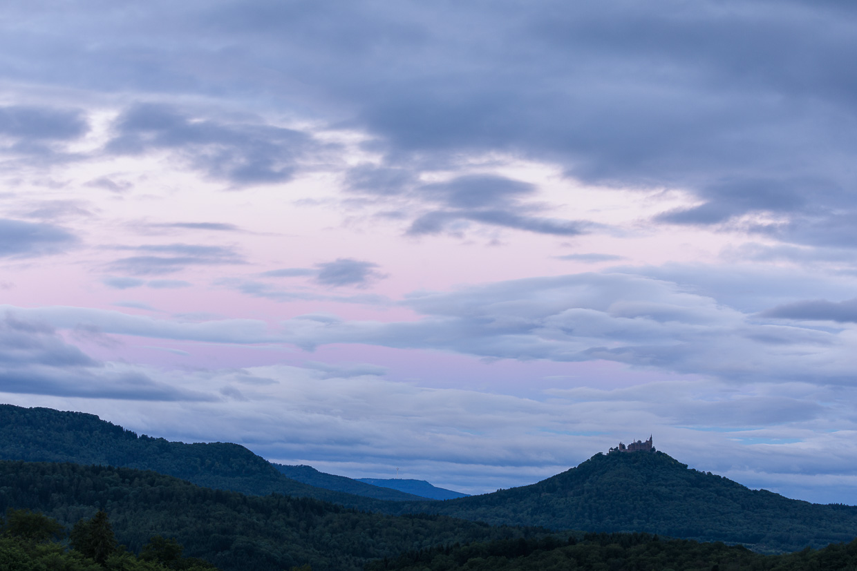 Zartes Licht über Hohenzollern