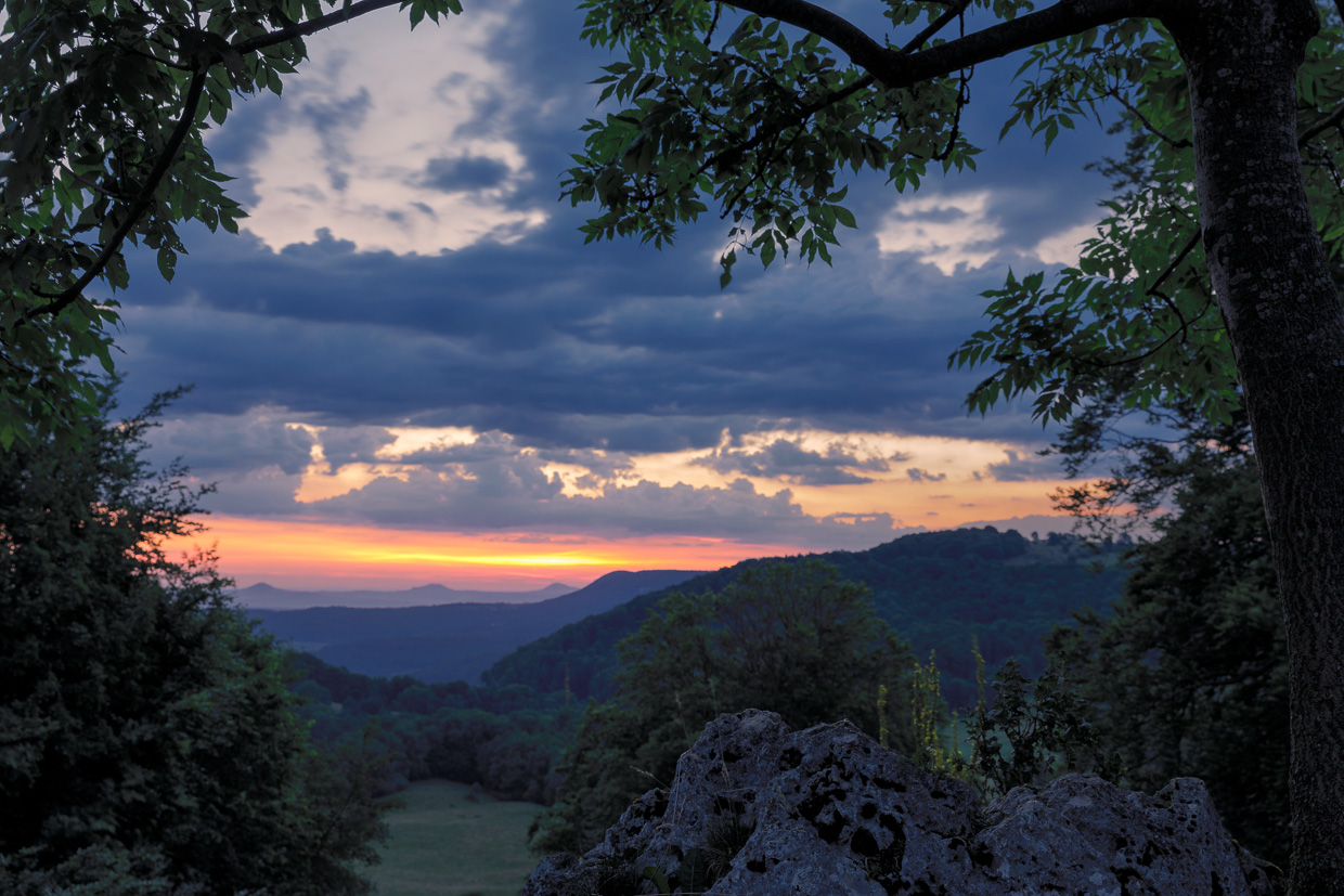 Blick auf die drei Kaiserberge