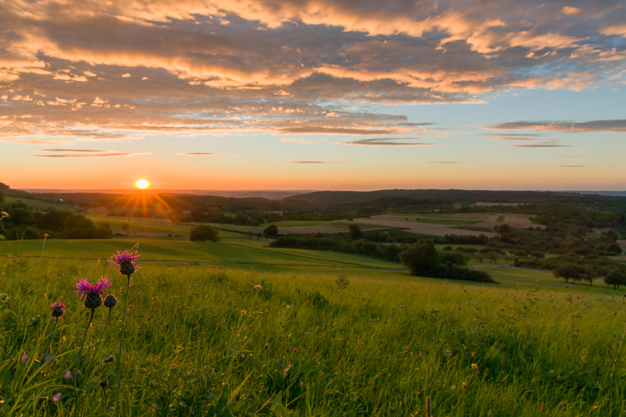 Sonnenuntergang bei Owen