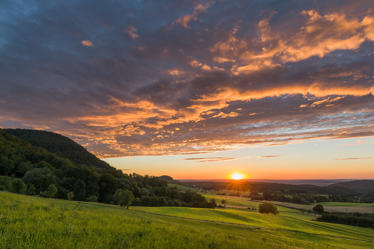 08_Sonnenuntergang im Alb-Vorland