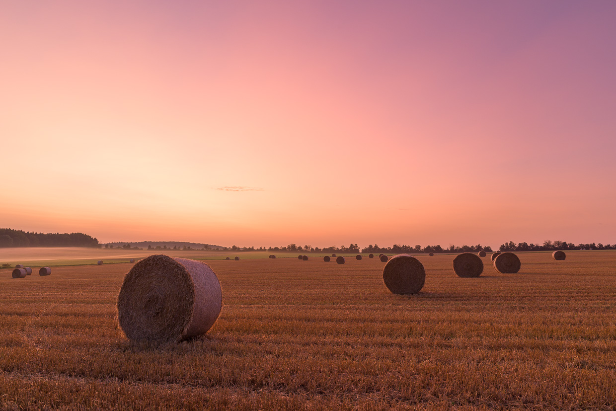 Strohballen bei Mehrstetten