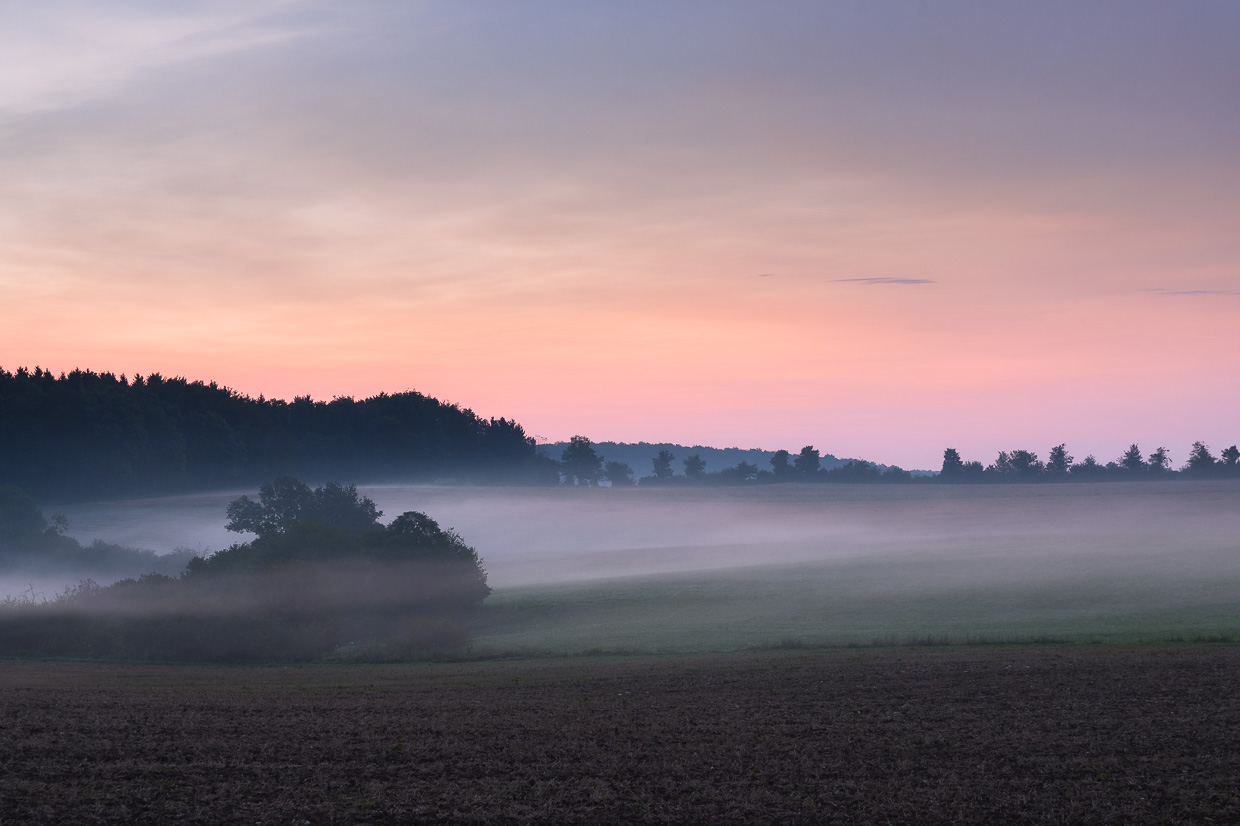 Bodennebel im Spätsommer